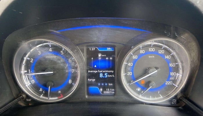 2019 Maruti Baleno ZETA PETROL 1.2, Petrol, Manual, 59,934 km, Instrument cluster - Glass has scratches