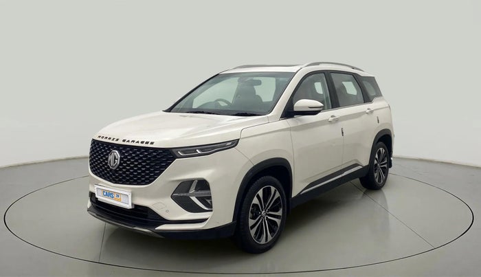 2022 MG HECTOR PLUS SHARP 1.5 PETROL TURBO CVT 6-STR, Petrol, Automatic, 11,032 km, Left Front Diagonal