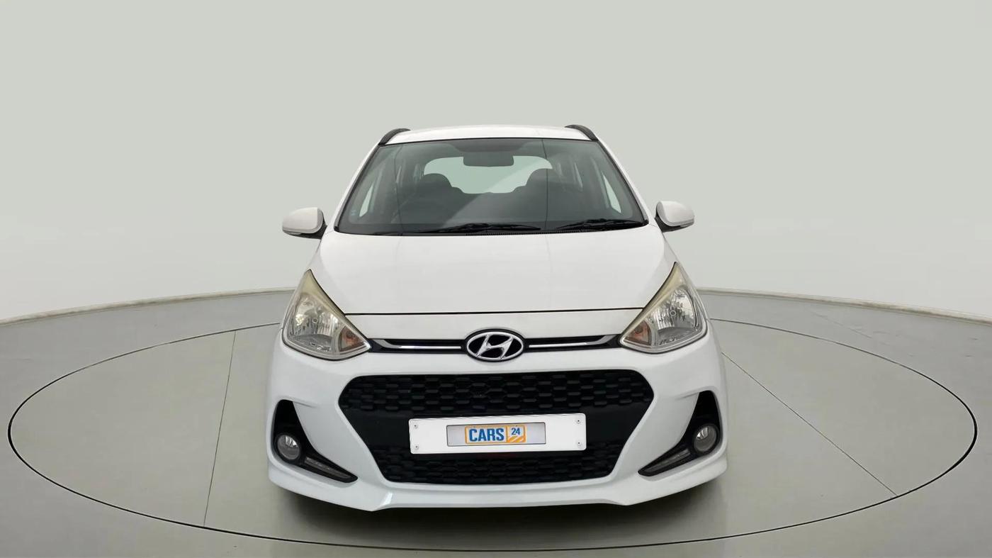 2018 Hyundai Grand i10 SPORTZ 1.2 KAPPA VTVT, Petrol, Manual, 55,683 km, Front