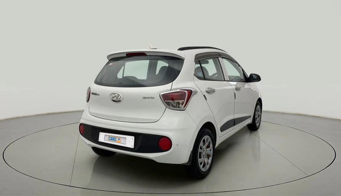 2018 Hyundai Grand i10 SPORTZ 1.2 KAPPA VTVT, Petrol, Manual, 55,683 km, Right Back Diagonal