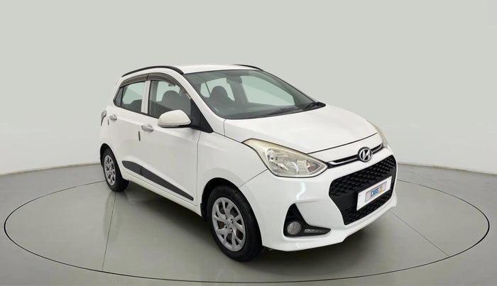 2018 Hyundai Grand i10 SPORTZ 1.2 KAPPA VTVT, Petrol, Manual, 55,683 km, Right Front Diagonal