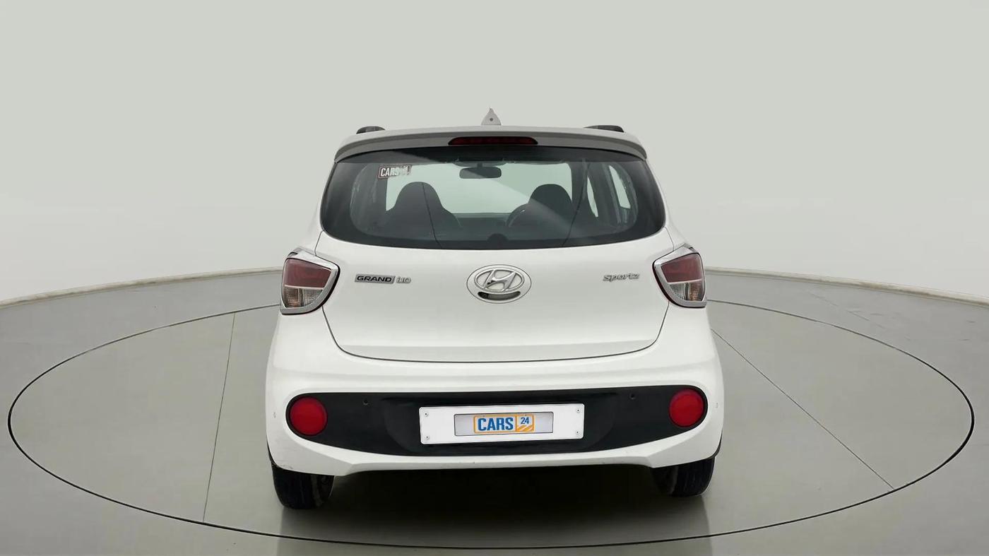 2018 Hyundai Grand i10 SPORTZ 1.2 KAPPA VTVT, Petrol, Manual, 55,683 km, Back/Rear