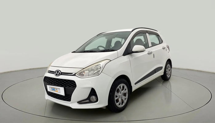 2018 Hyundai Grand i10 SPORTZ 1.2 KAPPA VTVT, Petrol, Manual, 55,683 km, Left Front Diagonal