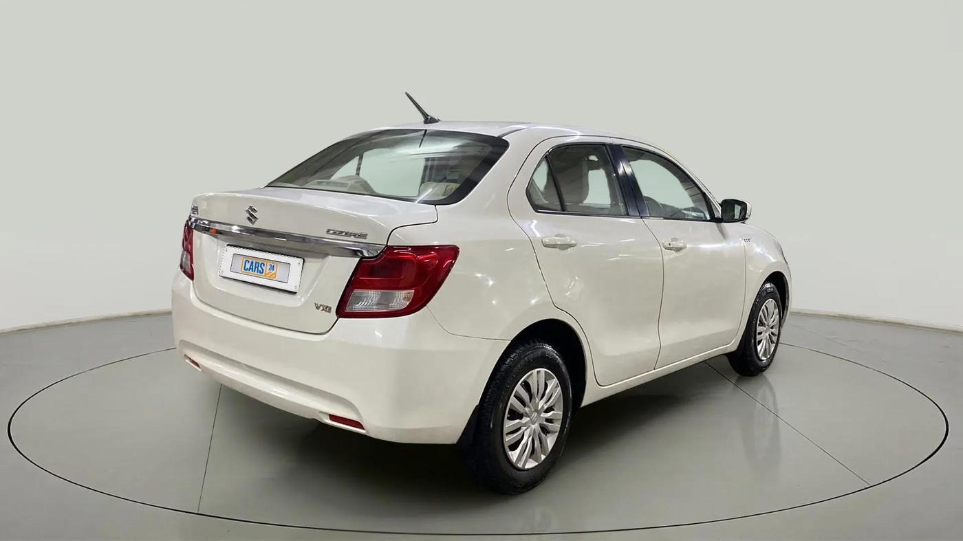 2017 Maruti Dzire VXI, Petrol, Manual, 51,731 km, Right Back Diagonal