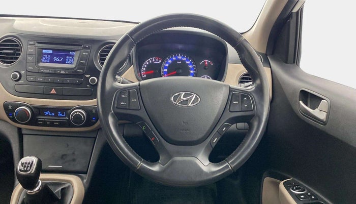 2015 Hyundai Xcent SX 1.2 (O), Petrol, Manual, 59,616 km, Steering Wheel Close Up