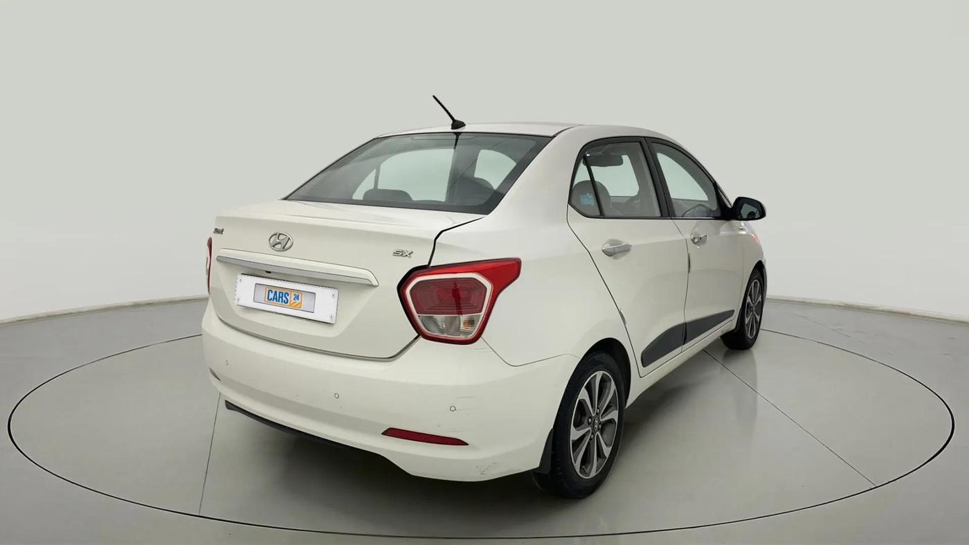 2015 Hyundai Xcent SX 1.2 (O), Petrol, Manual, 59,616 km, Right Back Diagonal
