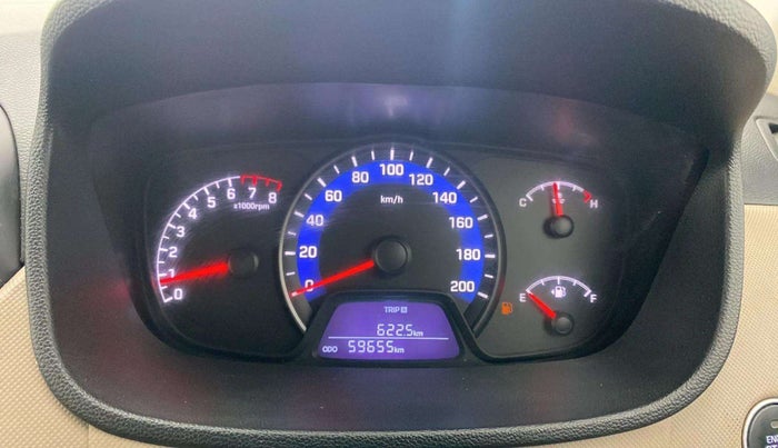 2015 Hyundai Xcent SX 1.2 (O), Petrol, Manual, 59,616 km, Odometer Image