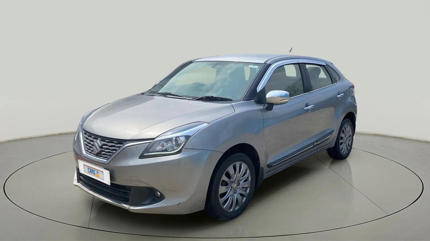 2017 Maruti Baleno ALPHA PETROL 1.2, Petrol, Manual, 49,415 km, Left Front Diagonal