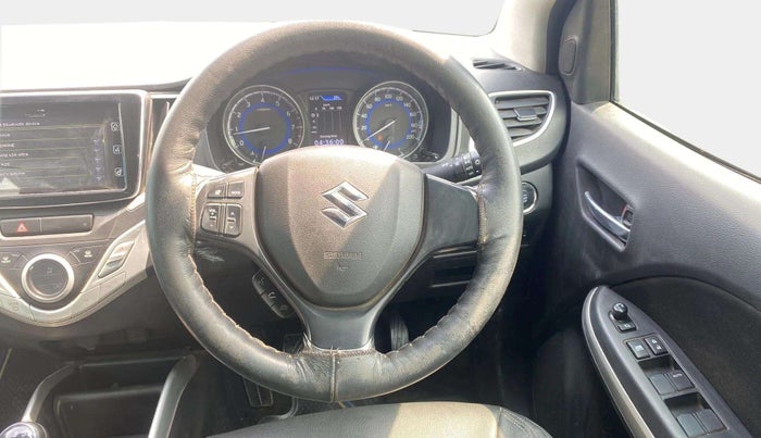 2017 Maruti Baleno ALPHA PETROL 1.2, Petrol, Manual, 49,415 km, Steering Wheel Close Up