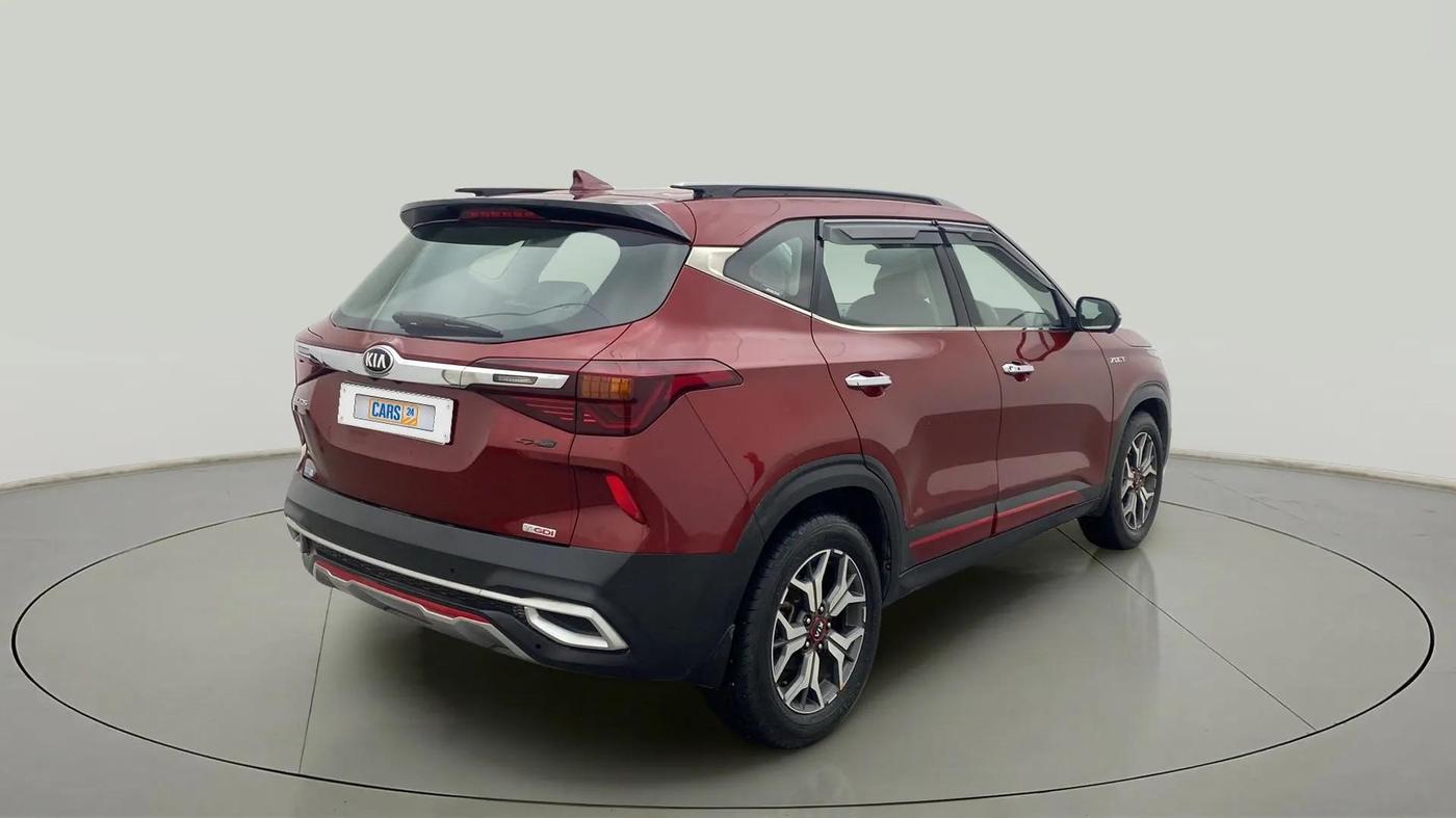 2019 KIA SELTOS GTX PLUS DCT 1.4 PETROL, Petrol, Automatic, 59,591 km, Right Back Diagonal