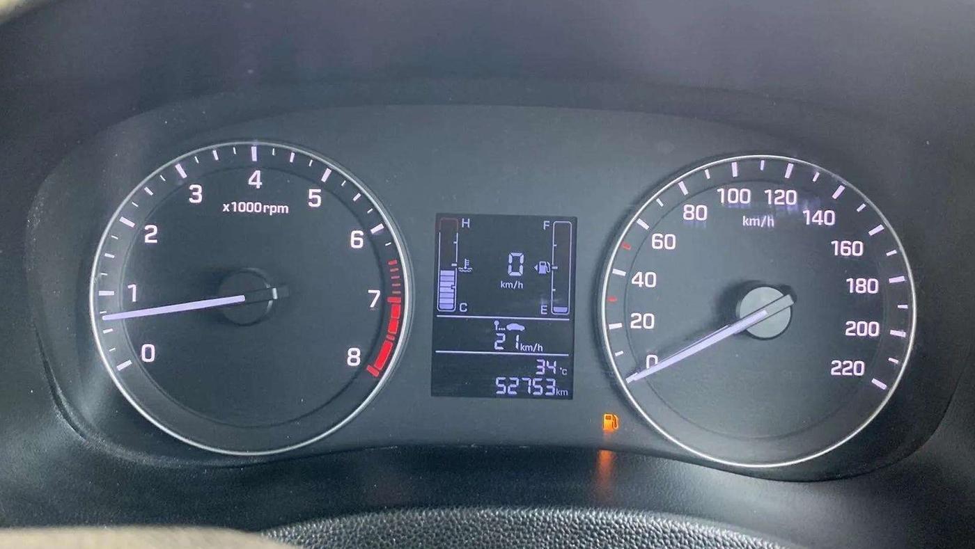 2019 Hyundai Creta SX 1.6 PETROL, Petrol, Manual, 52,750 km, Odometer Image