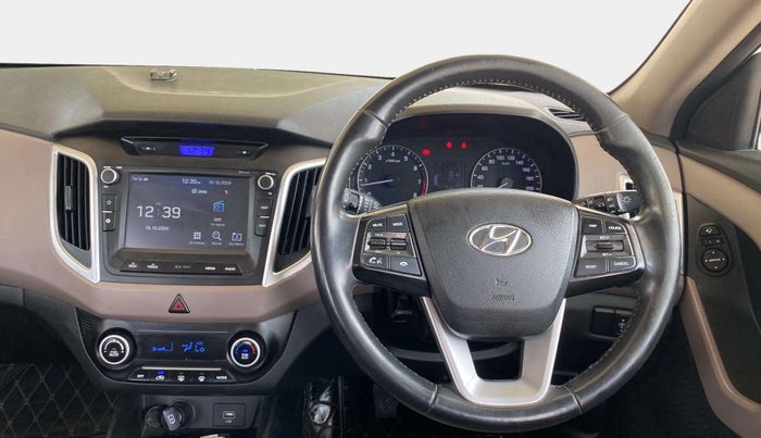 2019 Hyundai Creta SX 1.6 PETROL, Petrol, Manual, 52,750 km, Steering Wheel Close Up