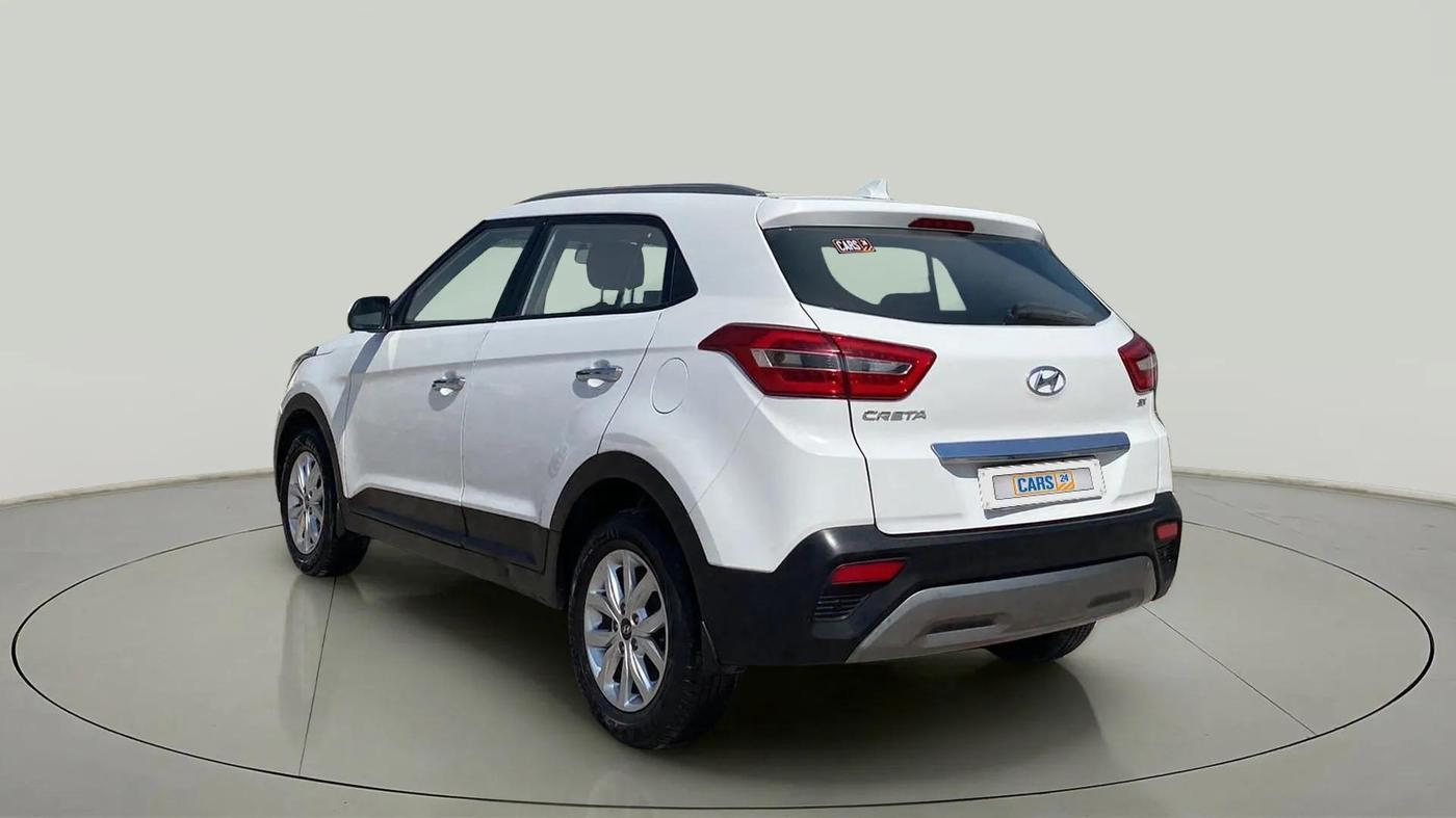 2019 Hyundai Creta SX 1.6 PETROL, Petrol, Manual, 52,750 km, Left Back Diagonal
