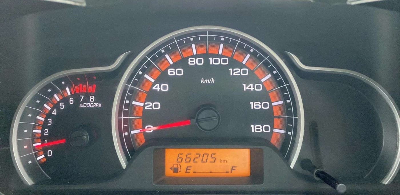 2016 Maruti Alto K10 VXI, Petrol, Manual, 66,186 km, Odometer Image