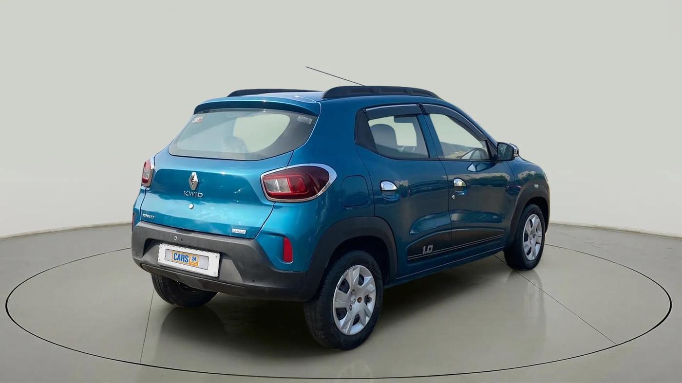 2021 Renault Kwid RXL 1.0 AMT, Petrol, Automatic, 13,260 km, Right Back Diagonal