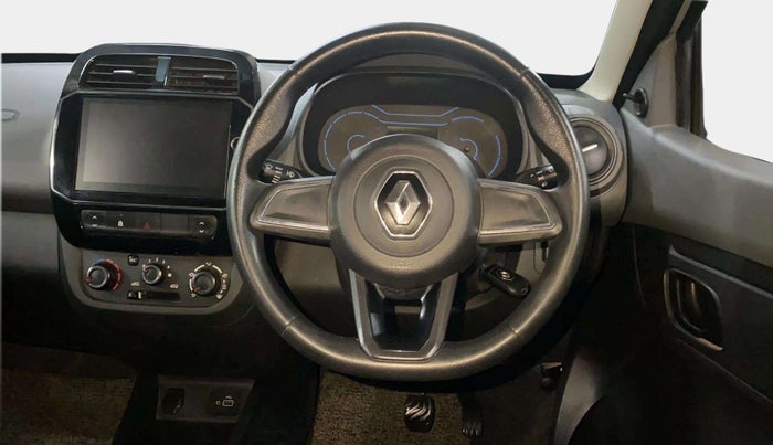 2020 Renault Kwid RXT 1.0 AMT (O), Petrol, Automatic, 45,774 km, Steering Wheel Close Up