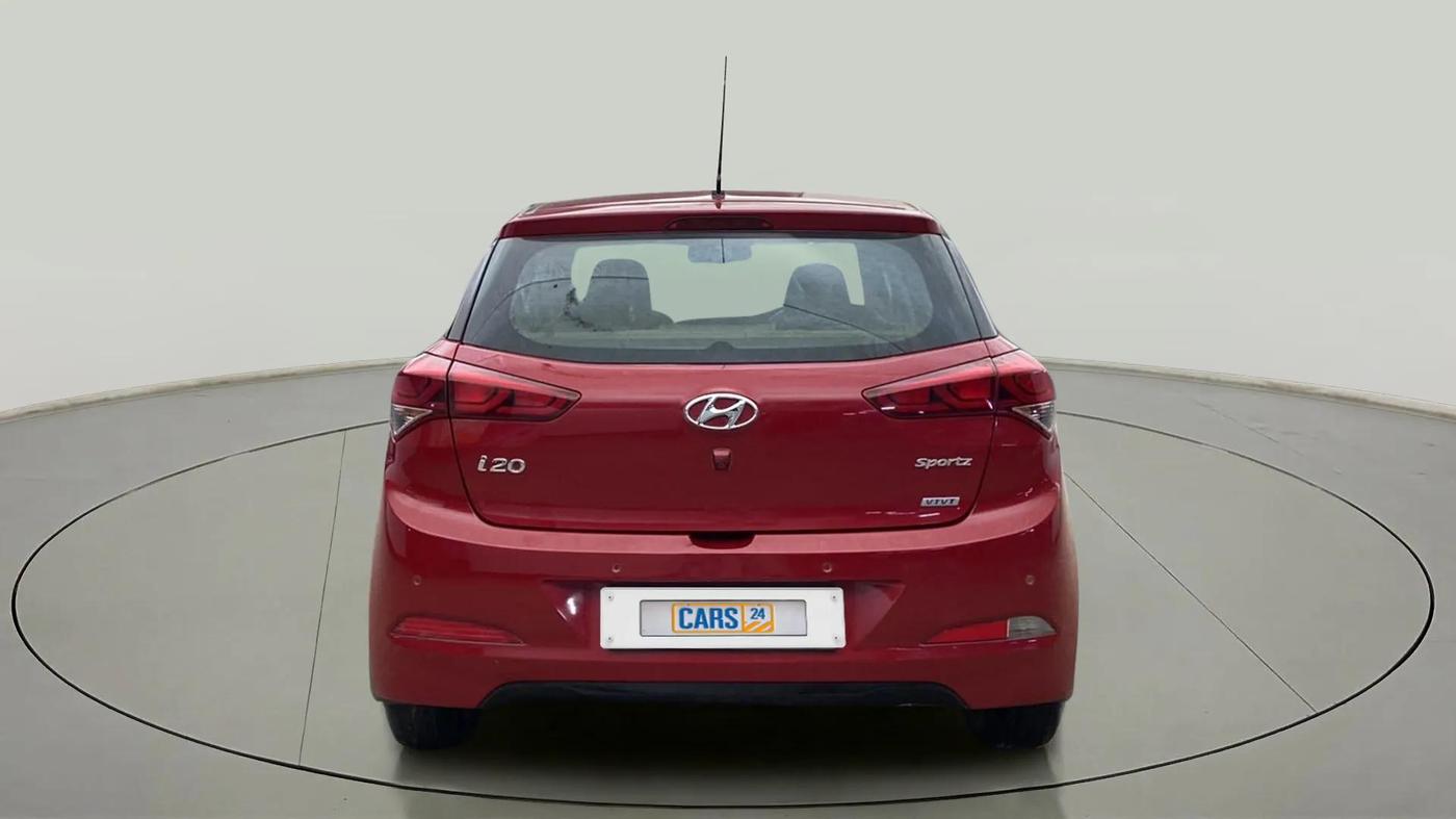 2016 Hyundai Elite i20 SPORTZ 1.2, CNG, Manual, 1,00,081 km, Back/Rear