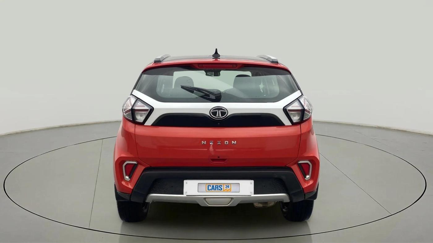 2021 Tata NEXON XZA PLUS (O) PETROL, Petrol, Automatic, 41,701 km, Back/Rear