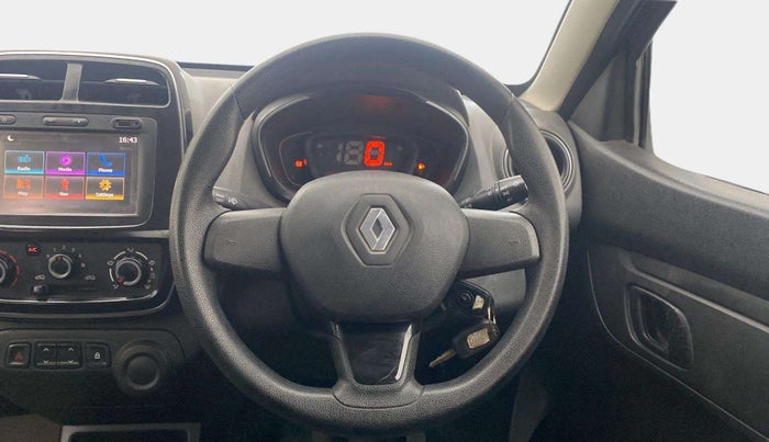 2018 Renault Kwid RXT 1.0, Petrol, Manual, 37,539 km, Steering Wheel Close Up