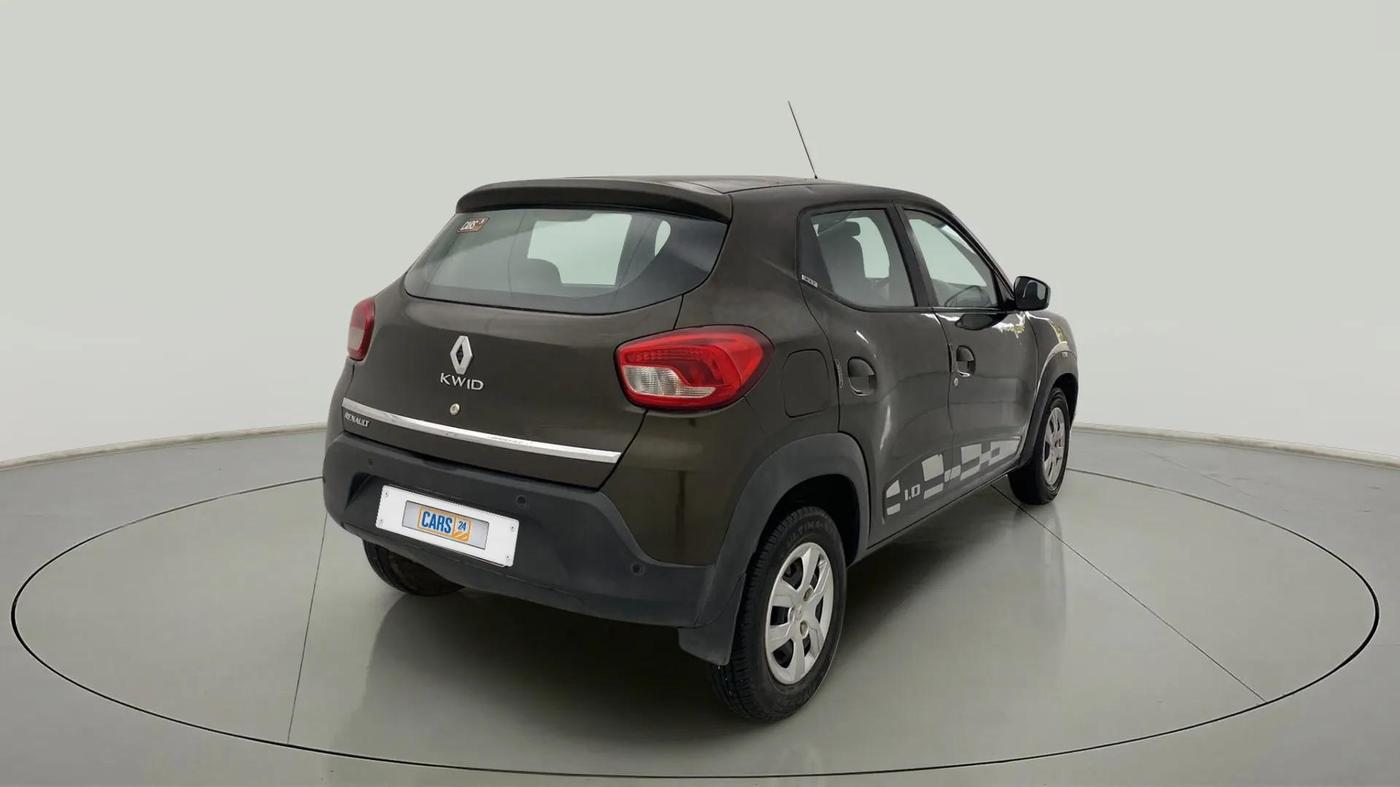 2018 Renault Kwid RXT 1.0, Petrol, Manual, 37,539 km, Right Back Diagonal