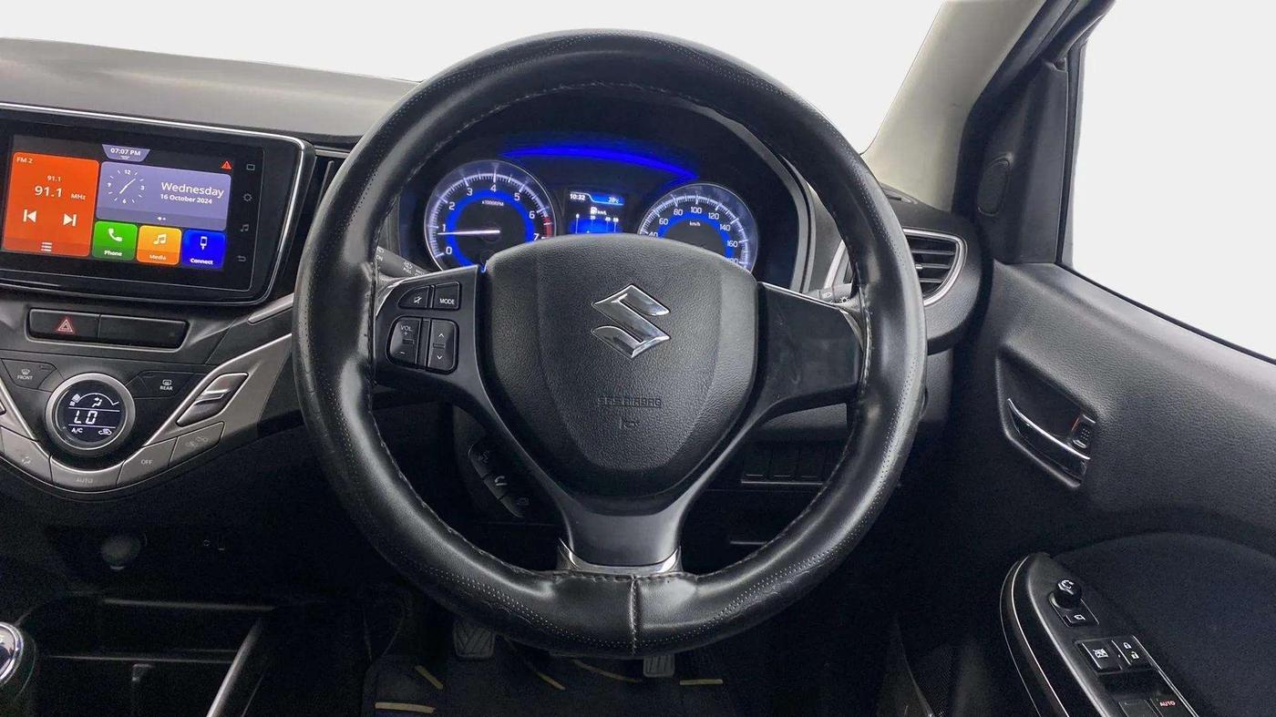2021 Maruti Baleno ZETA PETROL 1.2, Petrol, Manual, 25,875 km, Steering Wheel Close Up