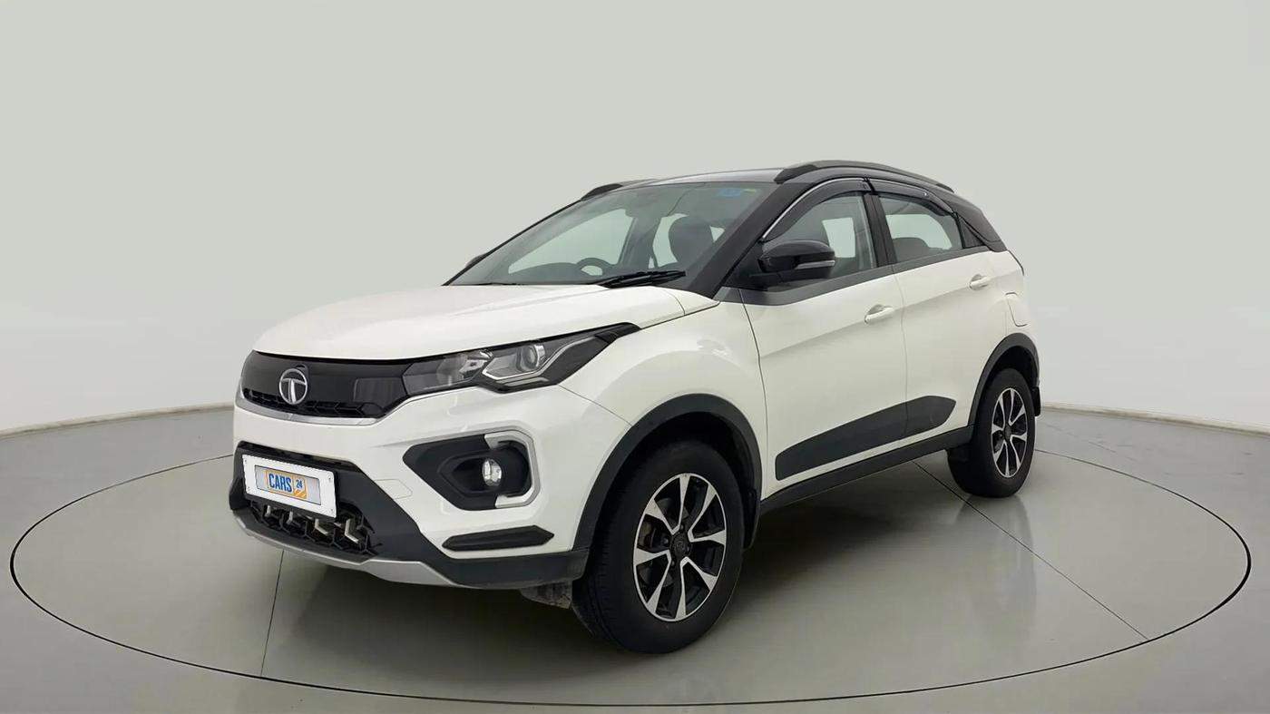 2021 Tata NEXON XZ PLUS DIESEL, Diesel, Manual, 46,129 km, Left Front Diagonal