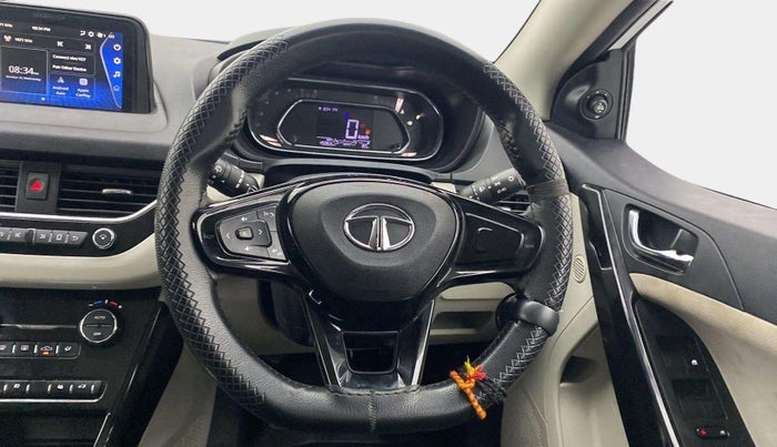 2021 Tata NEXON XZ PLUS DIESEL, Diesel, Manual, 46,129 km, Steering Wheel Close Up