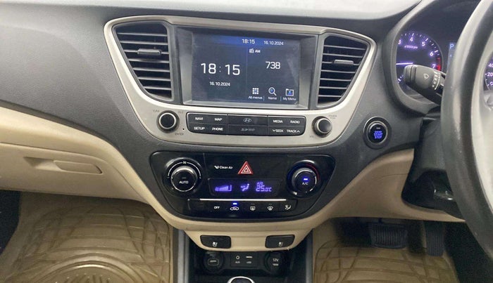 2017 Hyundai Verna 1.6 VTVT SX (O) AT, Petrol, Automatic, 98,172 km, Air Conditioner