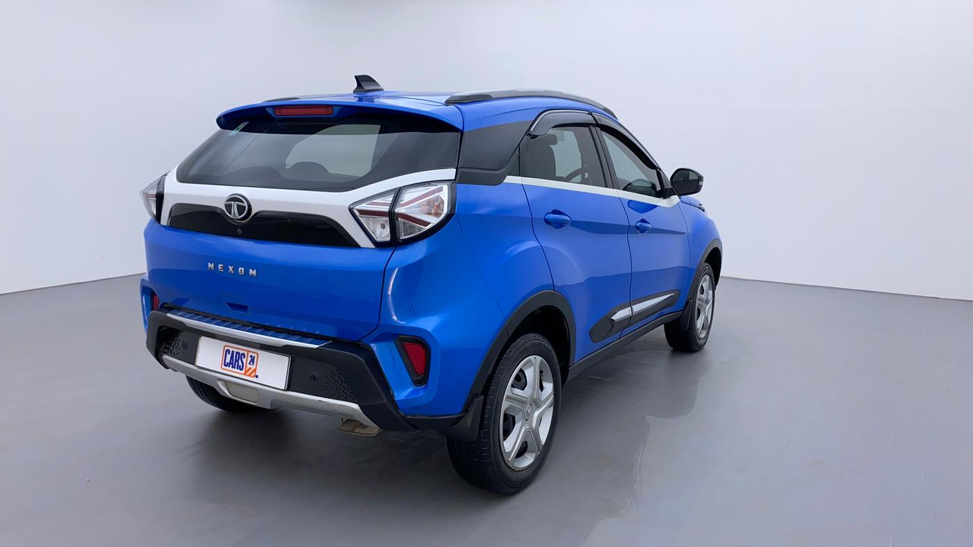 2021 Tata NEXON XZ PETROL, Petrol, Manual, 34,788 km, Right Back Diagonal