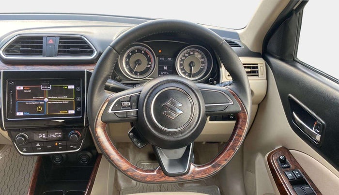 2019 Maruti Dzire ZXI PLUS AMT, Petrol, Automatic, 22,120 km, Steering Wheel Close Up