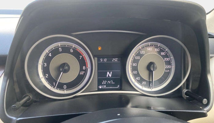 2019 Maruti Dzire ZXI PLUS AMT, Petrol, Automatic, 22,120 km, Odometer Image