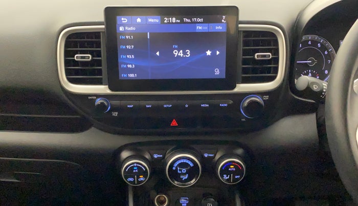 2021 Hyundai VENUE SX PLUS 1.0 TURBO DCT, Petrol, Automatic, 61,505 km, Air Conditioner