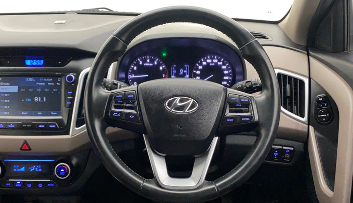 2019 Hyundai Creta SX 1.6 PETROL, Petrol, Manual, 58,812 km, Steering Wheel Close Up