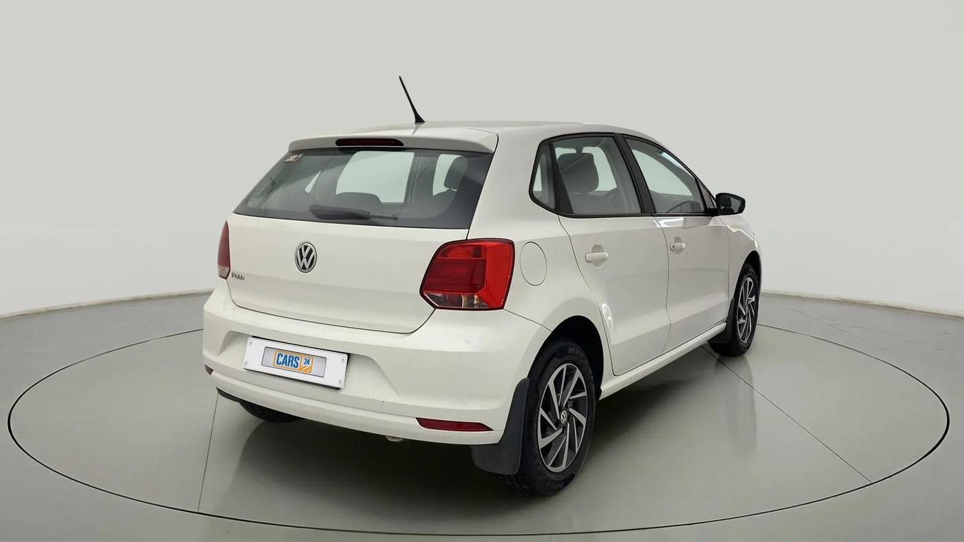 2018 Volkswagen Polo COMFORTLINE 1.0L MPI, Petrol, Manual, 68,519 km, Right Back Diagonal