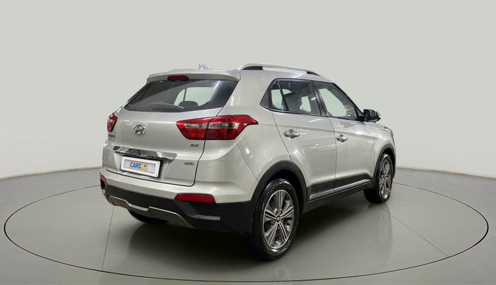 2017 Hyundai Creta SX PLUS AT 1.6 DIESEL, Diesel, Automatic, 56,263 km, Right Back Diagonal