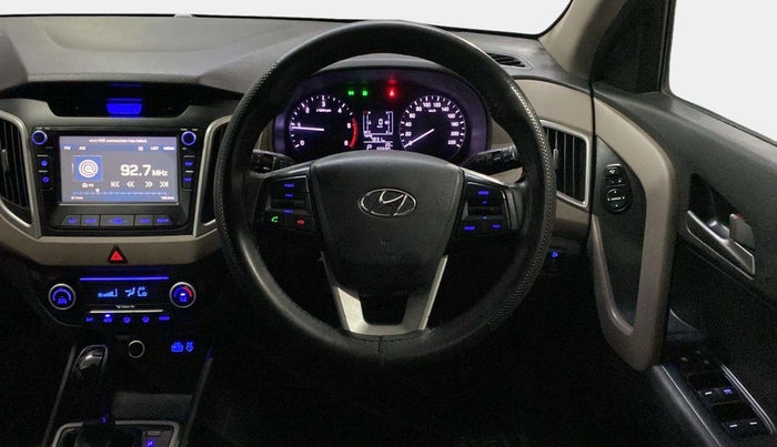 2017 Hyundai Creta SX PLUS AT 1.6 DIESEL, Diesel, Automatic, 56,263 km, Steering Wheel Close Up