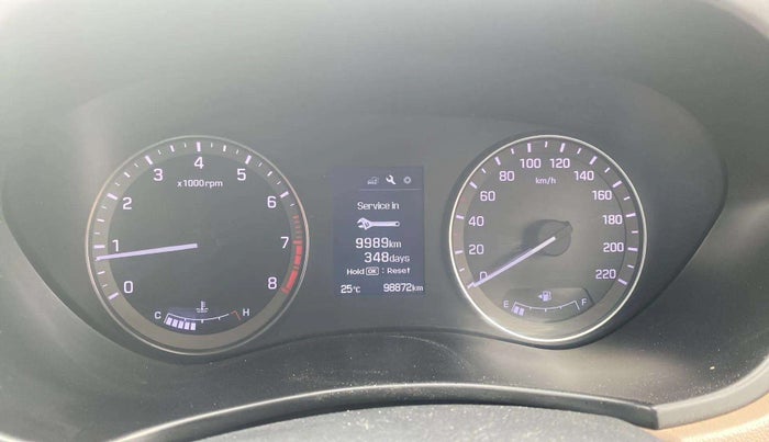 2017 Hyundai Elite i20 ASTA 1.2 (O), Petrol, Manual, 98,873 km, Odometer Image