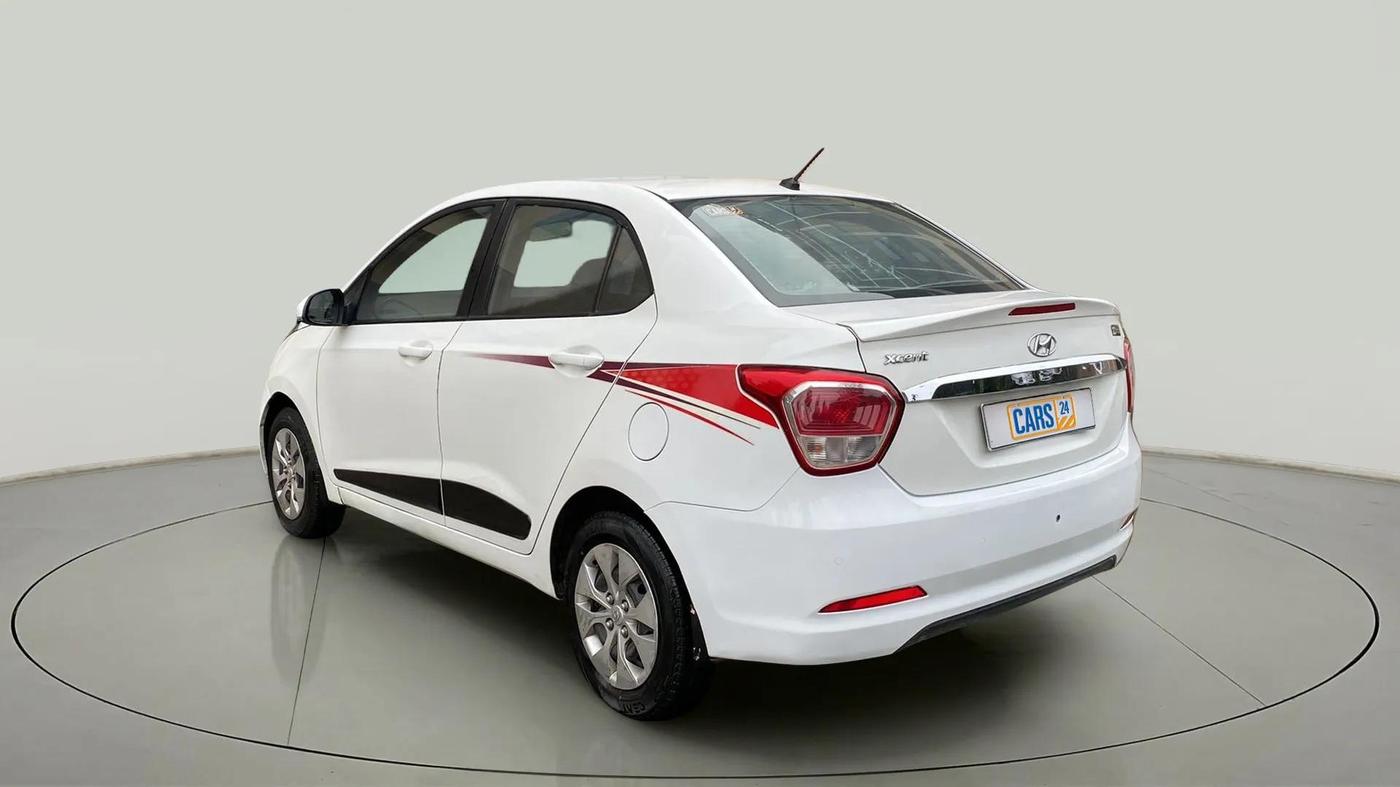 2016 Hyundai Xcent S 1.2 SPECIAL EDITION, Petrol, Manual, 52,676 km, Left Back Diagonal