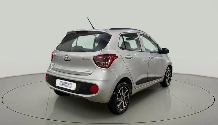 2017 Hyundai Grand i10 SPORTZ (O) AT 1.2 KAPPA VTVT, Petrol, Automatic, 36,366 km, Right Back Diagonal