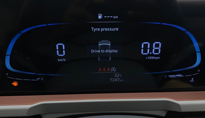 2024 Hyundai Creta SX 1.5 PETROL, Petrol, Manual, 7,284 km, Odometer Image