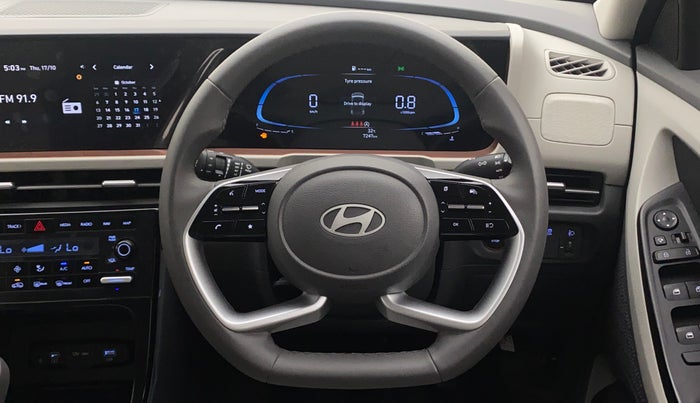 2024 Hyundai Creta SX 1.5 PETROL, Petrol, Manual, 7,284 km, Steering Wheel Close Up