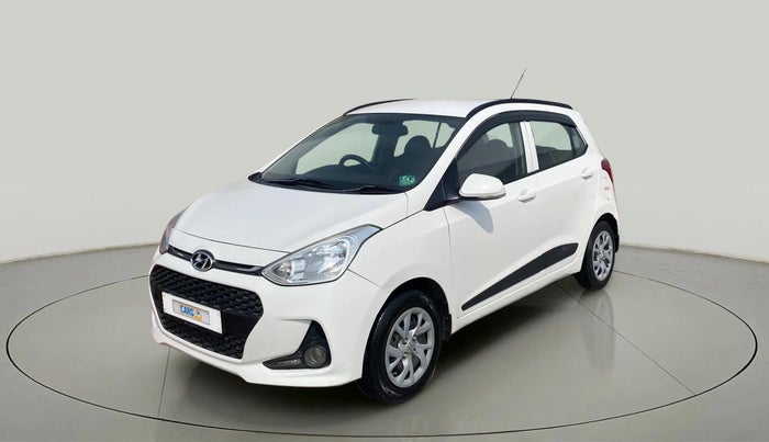 2017 Hyundai Grand i10 SPORTZ 1.2 KAPPA VTVT, CNG, Manual, 1,01,666 km, Left Front Diagonal