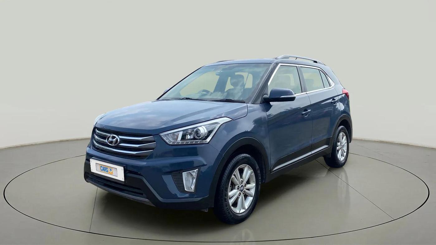 2015 Hyundai Creta SX 1.6 DIESEL, Diesel, Manual, 65,532 km, Left Front Diagonal