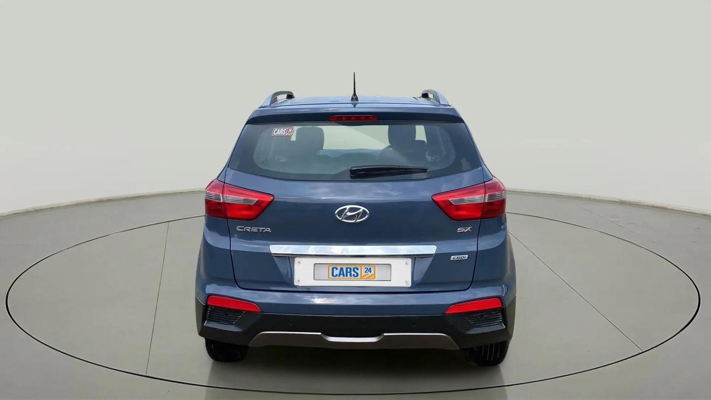 2015 Hyundai Creta SX 1.6 DIESEL, Diesel, Manual, 65,532 km, Back/Rear