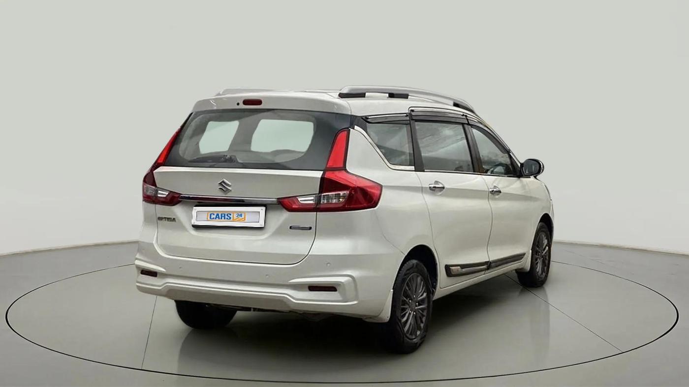 2019 Maruti Ertiga ZXI+ SHVS, Petrol, Manual, 62,630 km, Right Back Diagonal