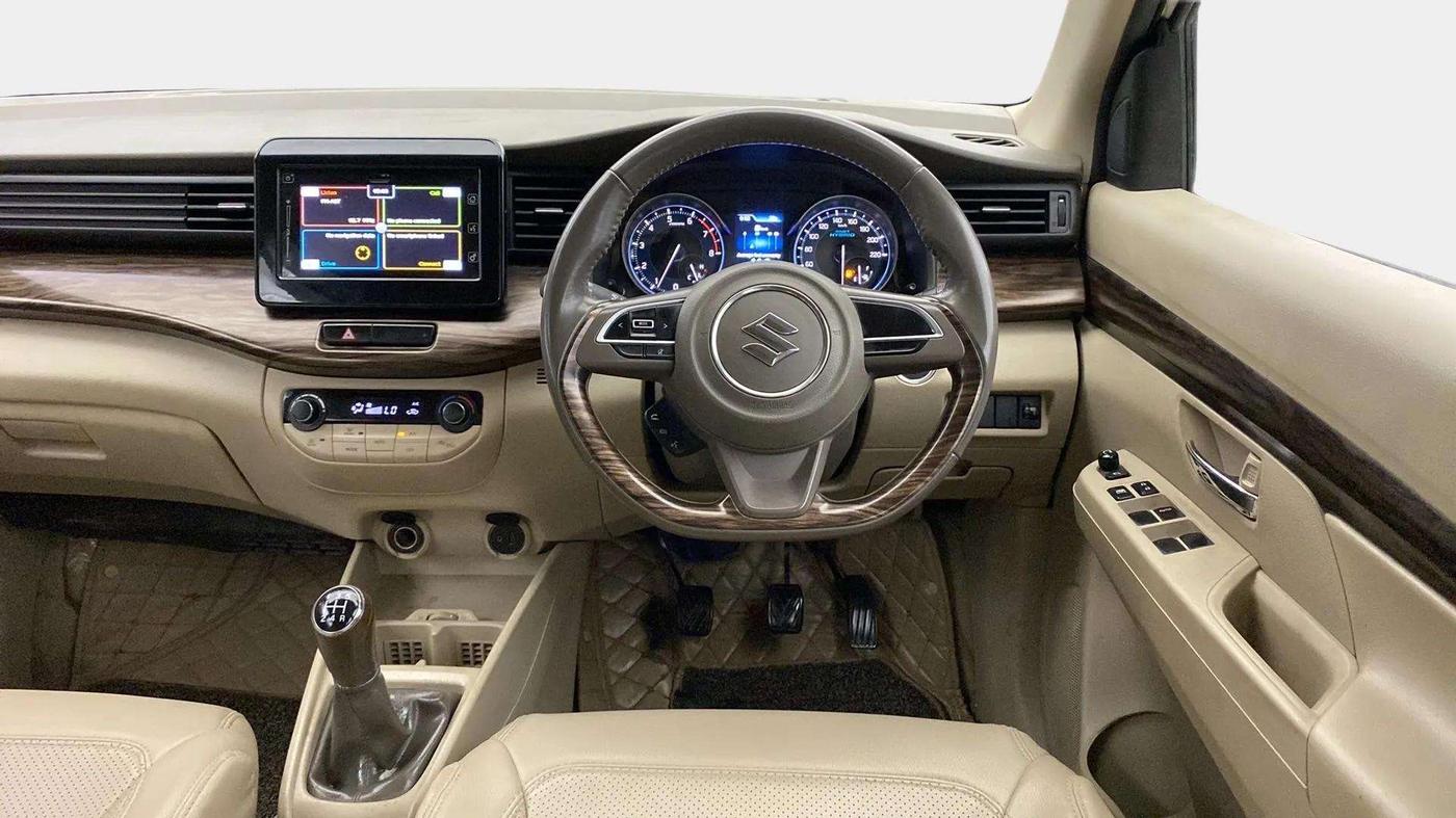 2019 Maruti Ertiga ZXI+ SHVS, Petrol, Manual, 62,630 km, Steering Wheel Close Up