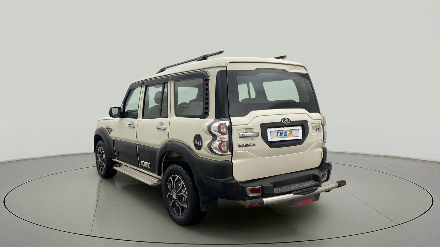 2015 Mahindra Scorpio S4 PLUS, Diesel, Manual, 48,693 km, Left Back Diagonal