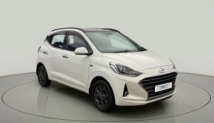 2019 Hyundai GRAND I10 NIOS SPORTZ AMT 1.2 KAPPA VTVT, Petrol, Automatic, 59,551 km, Right Front Diagonal