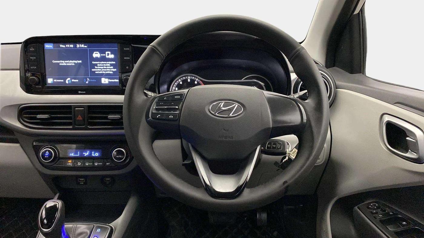 2019 Hyundai GRAND I10 NIOS SPORTZ AMT 1.2 KAPPA VTVT, Petrol, Automatic, 59,551 km, Steering Wheel Close Up
