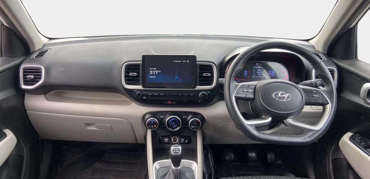 2022 Hyundai VENUE SX 1.2 PETROL, Petrol, Manual, 23,425 km, Dashboard